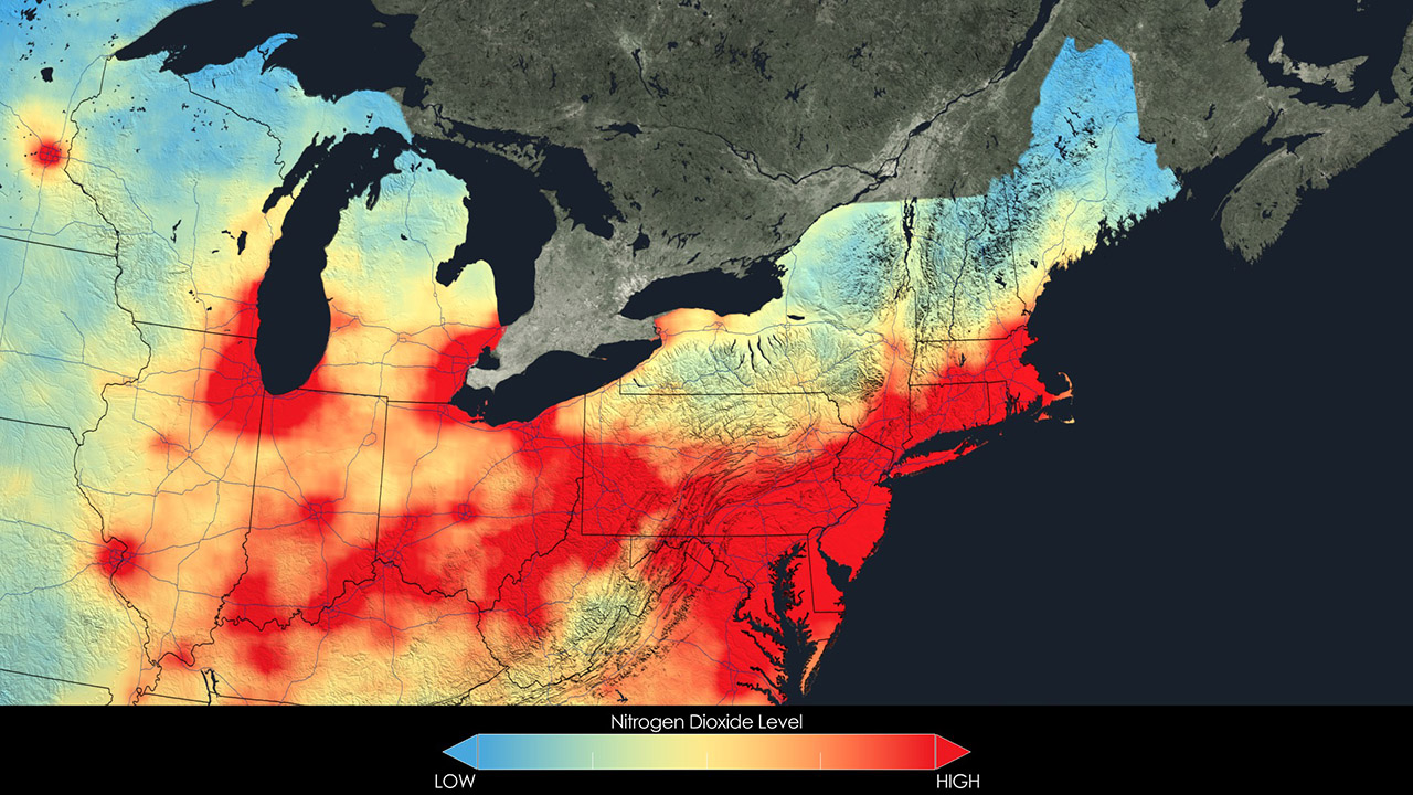 Northeast Air Quality, 2005.